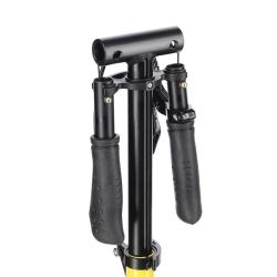 Nils Extreme HM208T černá koloběžka - odpružená s nafuk. koly