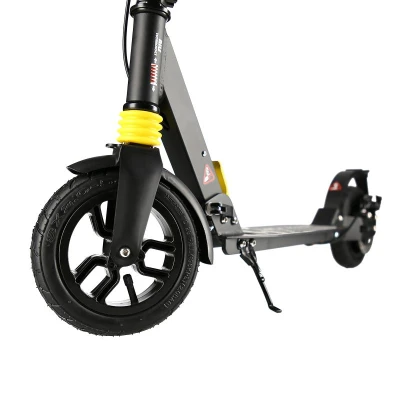 Nils Extreme HM208T černá koloběžka - odpružená s nafuk. koly