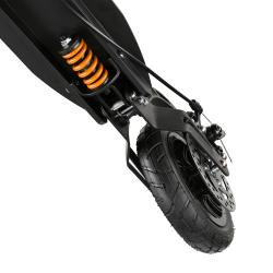 Nils Extreme HM208T čierna kolobežka - odpružená s nafukovacími kolesami