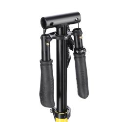 Nils Extreme HM208T čierna kolobežka - odpružená s nafukovacími kolesami