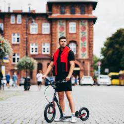 Nils WH10612 16/12 kolobežka s pumpovanými kolesami