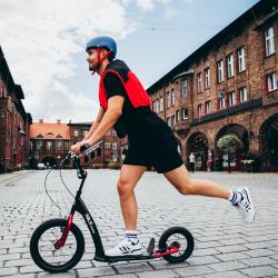 Nils WH10612 16/12 kolobežka s pumpovanými kolesami