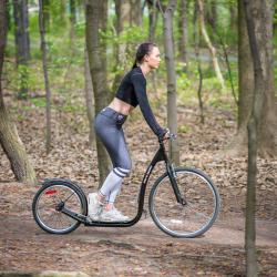 Nils WHS261 26/20 černá koloběžka s pumpovanými koly