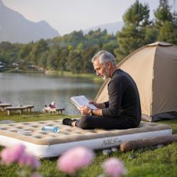 Nils Nafukovací matrace Camp NC2801 béžová 191x73x22 cm