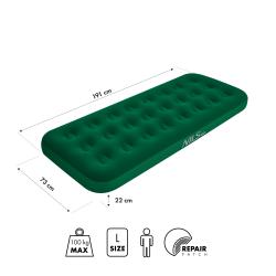 Nils Nafukovacia matrac Camp NC2801 zelená 191x73x22 cm