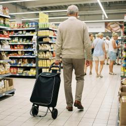 Nils Nákupní taška na kolečkách Camp NC17106 40L černá