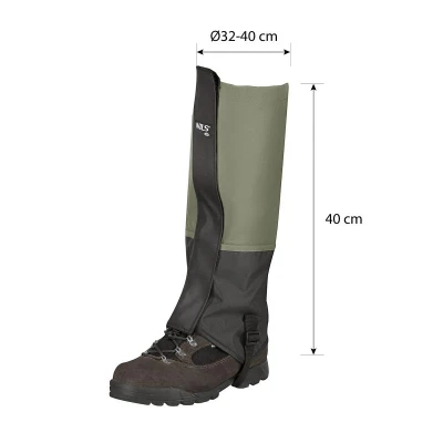 NILS CAMP Návleky - gaitery NC1763 zelené