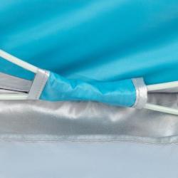 Nils NC3173 modro-šedý samorozkládací plážový stan (VÝPRODEJ)