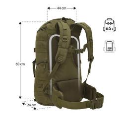 Nils NC3903 Maverick zelený batoh 65L (VÝPRODEJ)