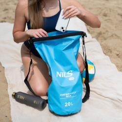 NILS CAMP Nepromokavý vak NC1703 20L modrý