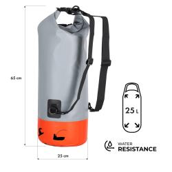 Nils Nepromokavý vak Camp NC17108 25L šedý