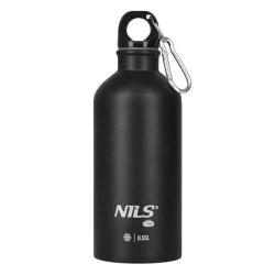 Nils Nerezová turistická láhev Camp NC3801 černá 500 ml Nils Nerezová turistická láhev Camp NC3801 černá 500 ml