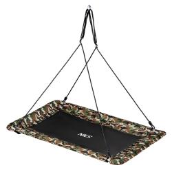 Nils Obdelníková houpačka typu čapí hnízdo Camp NB5043 maskáčová