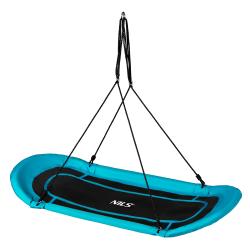 Nils Oválná houpačka typu čapí hnízdo Camp NB5044 modrá