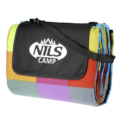 NILS CAMP Pikniková deka NC2221 barevná
