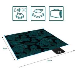 Nils Pikniková deka Camp NC2222 Leaves (VÝPREDAJ)