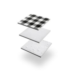 NILS Pikniková deka NC2310 maxi, čierna