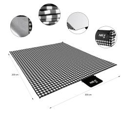 Nils Pikniková deka CAMP NC2311 černá