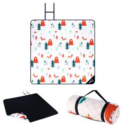 NILS CAMP Pikniková deka NC8028 v lese