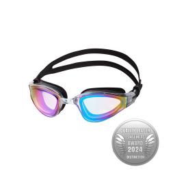 NILS Aqua Plavecké brýle NQG180MAF černé/duhové
