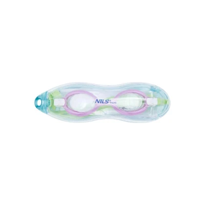 Nils Aqua NQG700AF Junior zelené/fialové dětské plavecké brýle
