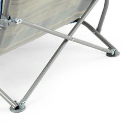 NILS CAMP Plážové křeslo NC3035 tyrkysové