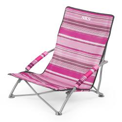 Nils Plážové kreslo Camp NC3035 ružové