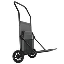 Nils Plážové lehátko so strieškou Camp NC3307 sivé