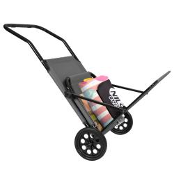 Nils Plážové lehátko so strieškou Camp NC3307 sivé