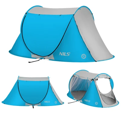 Nils Plážový stan Camp NC3043 modrý