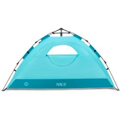 NILS Pop-up plážový stan NC4802 modrý