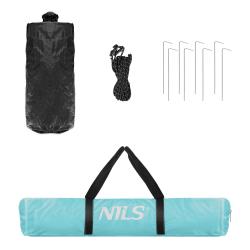 NILS Pop-up plážový stan NC4802 modrý