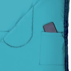 Nils Predĺžený spacák Camp NC2008 modrý/svetlomodrý