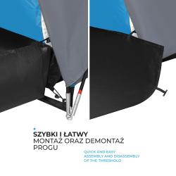 Nils NC6031 Highland modro-šedý rodinný stan