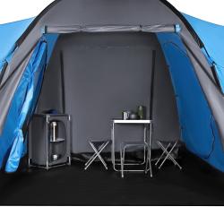 Nils NC6031 Highland modro-šedý rodinný stan