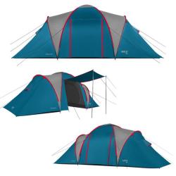 Nils NC6031 Highland modrý/světle šedý rodinný stan