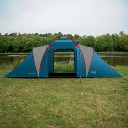 Nils NC6031 Highland modrý/světle šedý rodinný stan