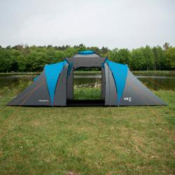 Nils NC6431 Highland IV modrý/šedý rodinný stan