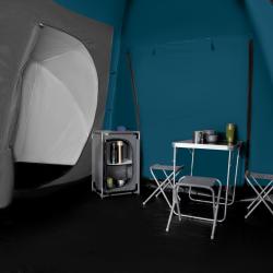 Nils NC6431 Highland IV modrý/světle šedý rodinný stan