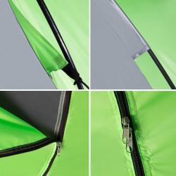 Nils NC6431 Highland IV zelený/šedý rodinný stan