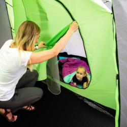 Nils NC6431 Highland IV zelený/šedý rodinný stan