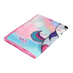 Nils Uterák - pončo z mikrovlákna aqua NAR20 Unicorn