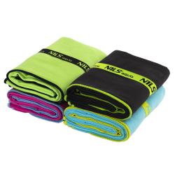 Nils Uterák z mikrovlákna aqua NAR11 čierny/zelený