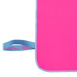 Nils Uterák z mikrovlákna aqua NAR11 ružový/modrý