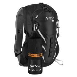 NILS Aqua Ručník z mikrovlákna NAR12 černý/oranžový