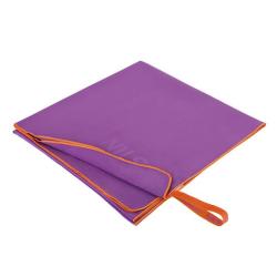 Nils Ručník z mikrovlákna aqua NAR12 fialový/oranžový