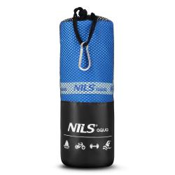 Nils Ručník z mikrovlákna aqua NAR12 modrý/světle modrý