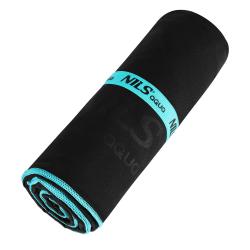 NILS Aqua Uterák z mikrovlákna NAR13 čierny/modrý