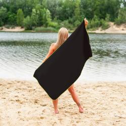 Nils Ručník z mikrovlákna Camp NCR11 černý/zelený