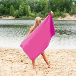 Nils Uterák z mikrovlákna Camp NCR11 ružový/modrý